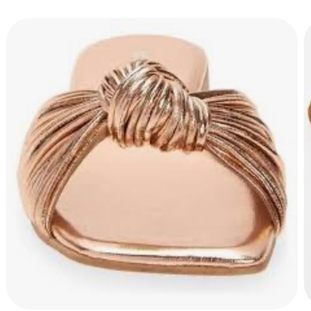 Jeffrey Campbell Metallic Rose Sandals